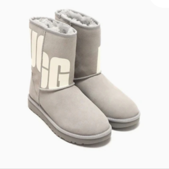 UGG Gray Suede Boots - Picture 5 of 10